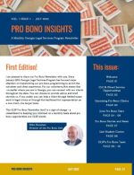 Pro Bono Insights- July 2023 Edition
