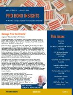 Pro Bono Newsletter August 2023- Cover Page